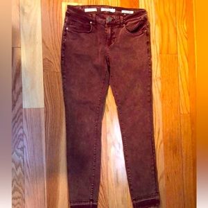 Wild Blue | straight crop jegging | size junior 3